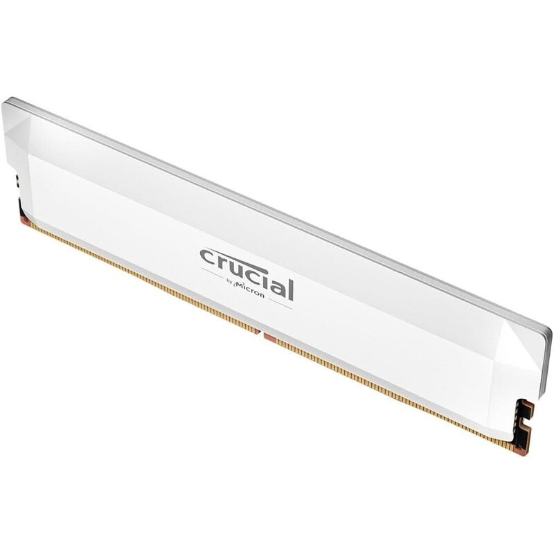 Модуль памяти DDR5 16GB/6400 Crucial Pro Overclocking White (CP16G64C38U5W)