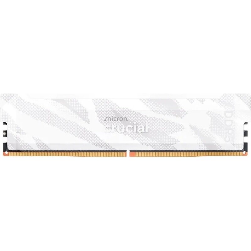 Модуль пам`ятi DDR5 16GB/6400 Crucial Pro Overclocking White (CP16G64C32U5W)