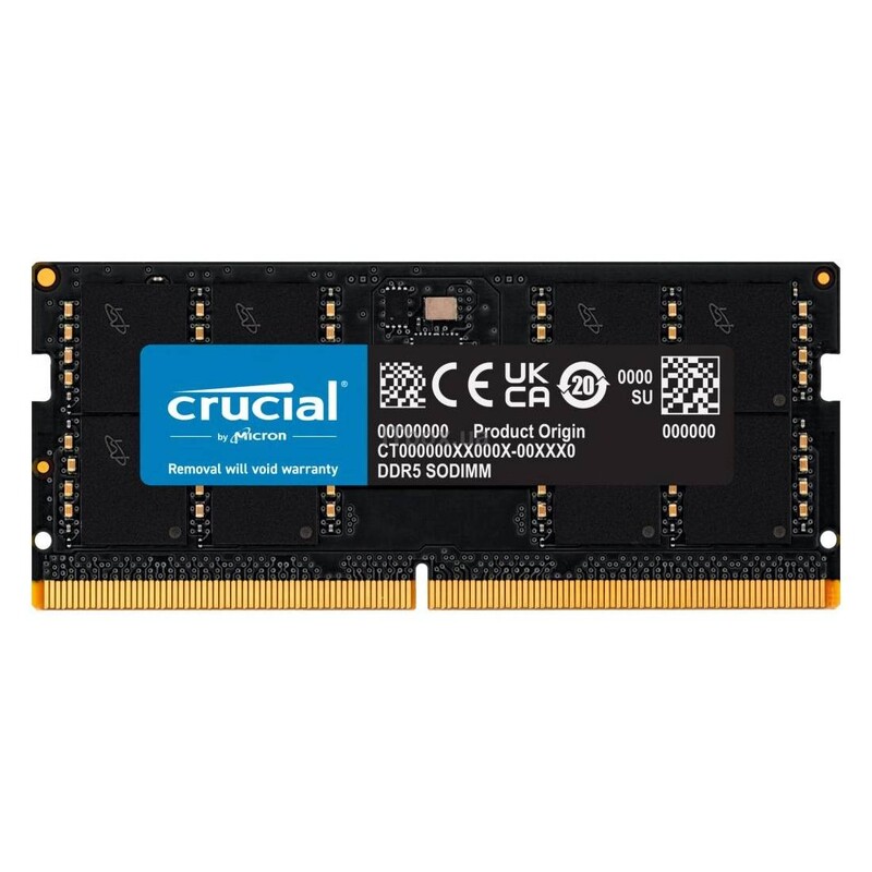 Модуль пам`яті SO-DIMM 8GB/5600 DDR5 Crucial (CT8G56C46S5)