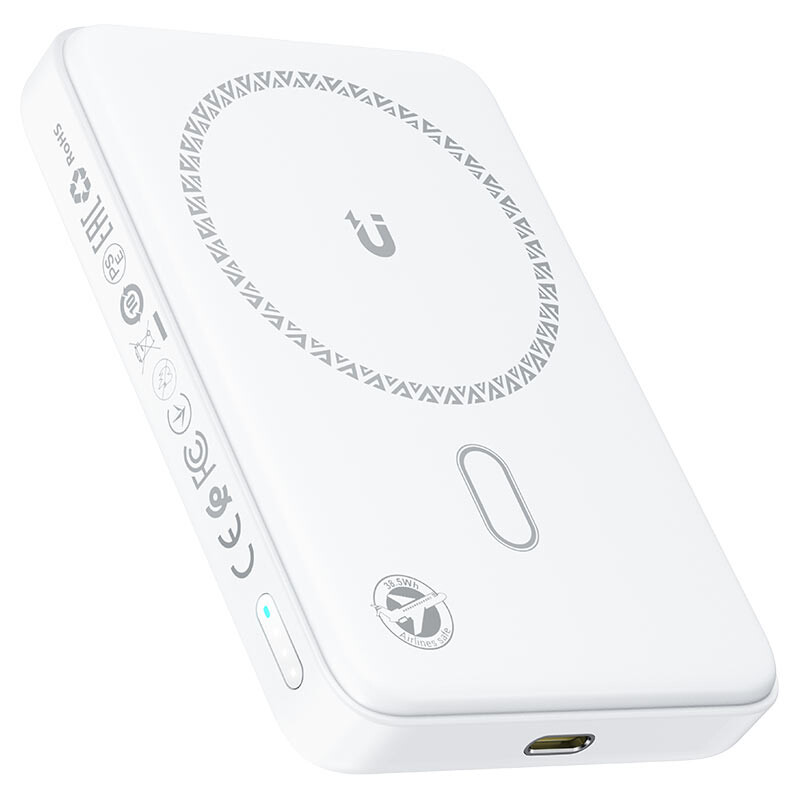 Универсальная мобильная батарея Acefast M26 10000mAh 20W White (6974316285212)