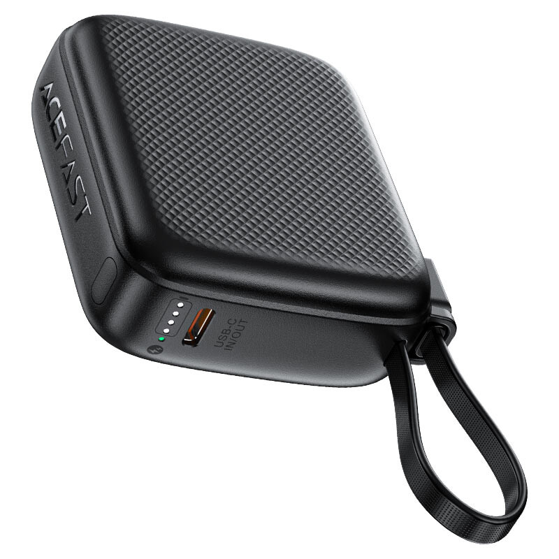 Універсальна мобільна батарея Acefast M15 10000mAh 20W Black (6974316283973)