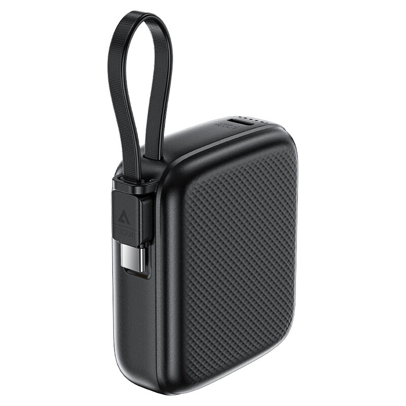 Універсальна мобільна батарея Acefast M15 10000mAh 20W Black (6974316283973)