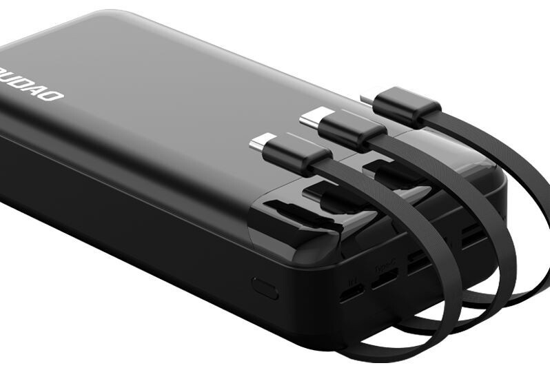 Універсальна мобільна батарея Dudao K6 Pro+ 20000mAh 10W Black (6977196682393)