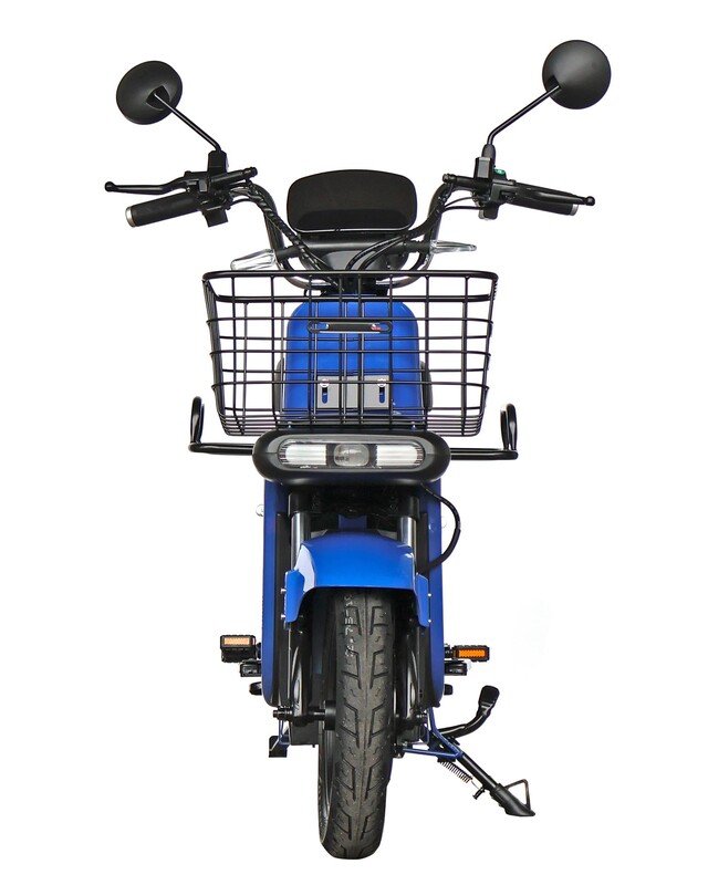 Электроскутер Maxxter Runner Black/Blue