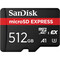Фото - Карта пам`ятi MicroSDXC 512GB UHS-1/U3 Class 10 SanDisk Express R880/W650MB/s (SDSQXFN-512G-GN4NN) | click.ua
