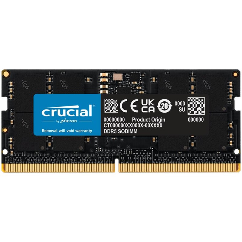 Модуль памяти SO-DIMM 64GB/5600 DDR5 Crucial (CT64G56C46S5)