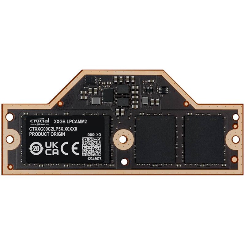Модуль памяти SO-DIMM 64GB/7500 LPDDR5X Crucial (CT64G75C2LP5X)