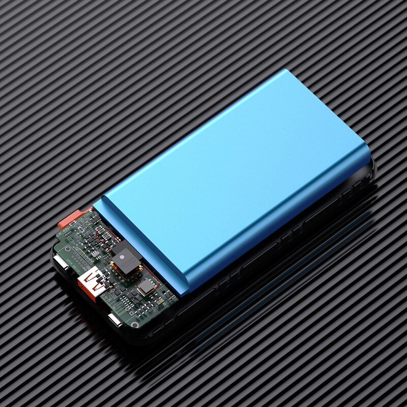 Універсальна мобільна батарея Dudao K15Pro 20000mAh 22.5W Black (6977196682430)