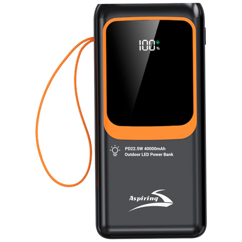 Универсальная мобильная батарея Aspiring Light 50 50000mAh 22.5W Black (PB-L50)
