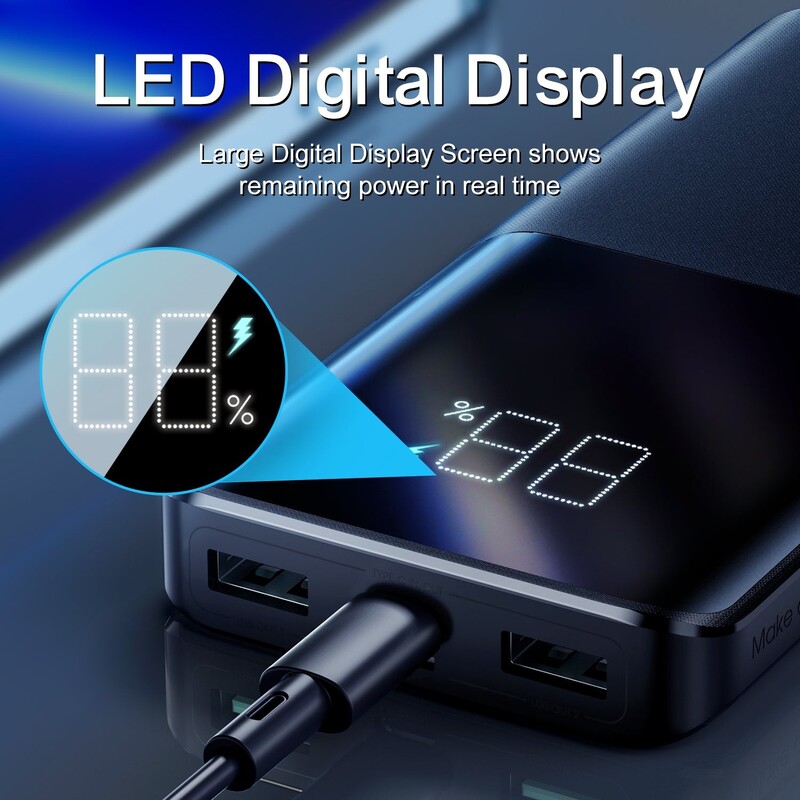 Універсальна мобільна батарея Joyroom 10000mAh 22.5W Black (JR-QP191)