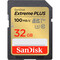 Фото - Карта пам`яті SDHC 32GB UHS-I/U3 Class 10 SanDisk Extreme Plus R100/W60MB/s (SDSDXWT-032G-GNCIN) | click.ua