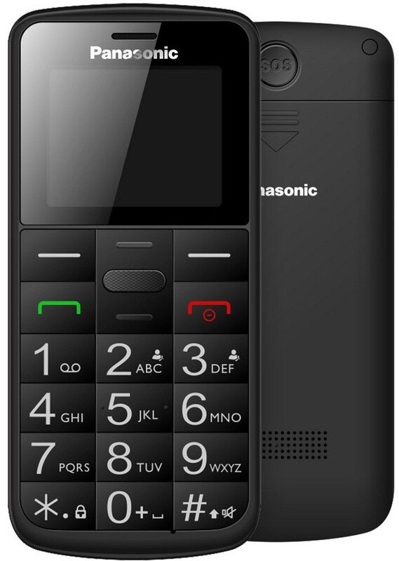 Мобiльний телефон Panasonic KX-TU110 Dual Sim Black (KX-TU110EXB)