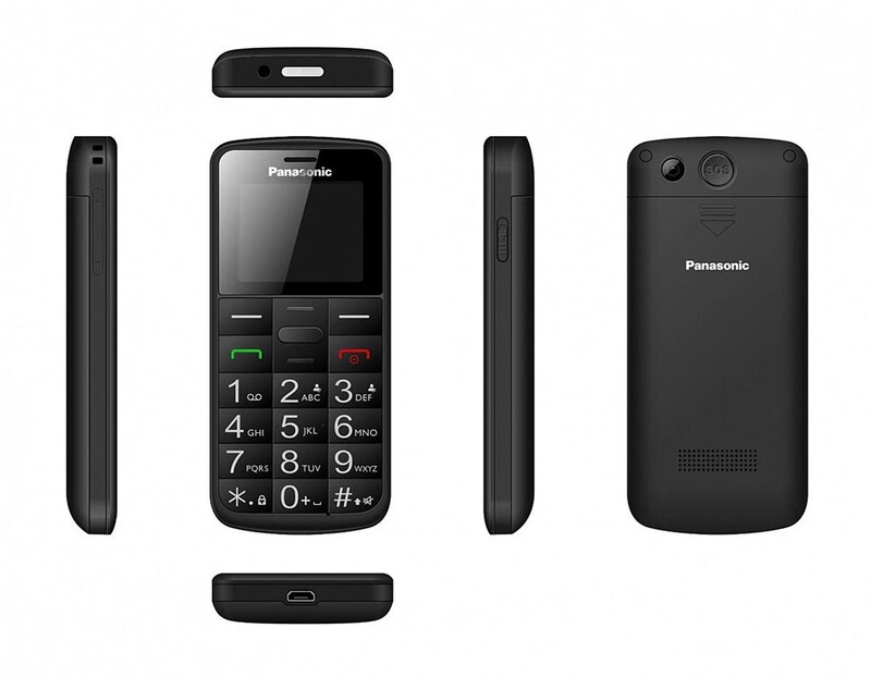 Мобiльний телефон Panasonic KX-TU110 Dual Sim Black (KX-TU110EXB)