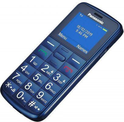 Мобiльний телефон Panasonic KX-TU110 Dual Sim Blue (KX-TU110EXC)