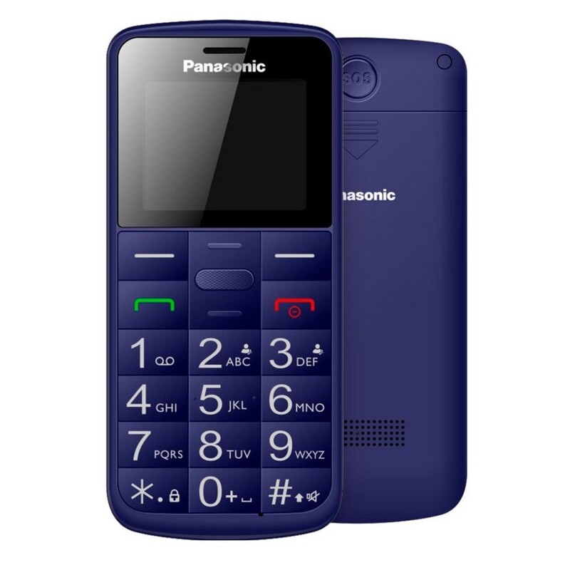 Мобiльний телефон Panasonic KX-TU110 Dual Sim Blue (KX-TU110EXC)