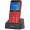 Фото - Мобiльний телефон Panasonic KX-TU155 Dual Sim Red (KX-TU155EXRN) | click.ua