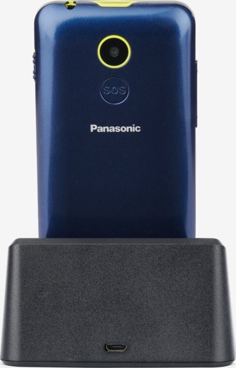 Мобiльний телефон Panasonic KX-TU155 Dual Sim Blue (KX-TU155EXCN)