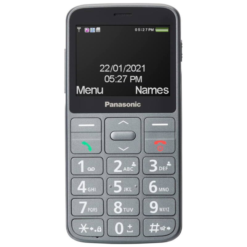 Мобiльний телефон Panasonic KX-TU160 Grey (KX-TU160EXG)
