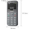 Фото - Мобiльний телефон Panasonic KX-TU160 Grey (KX-TU160EXG) | click.ua