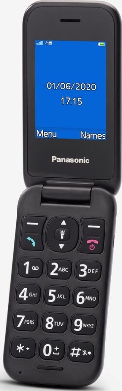 Мобiльний телефон Panasonic KX-TU400 Grey (KX-TU400EXG)
