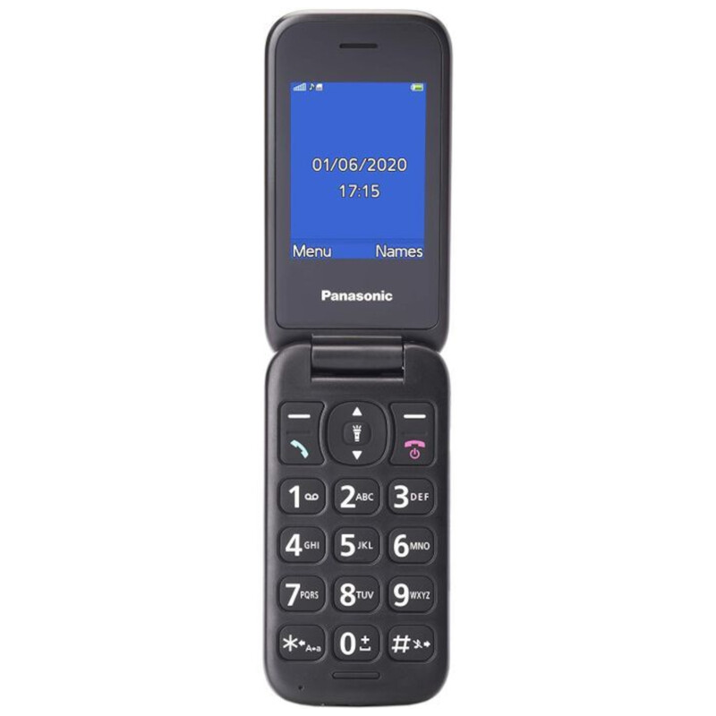 Мобiльний телефон Panasonic KX-TU400 Grey (KX-TU400EXG)
