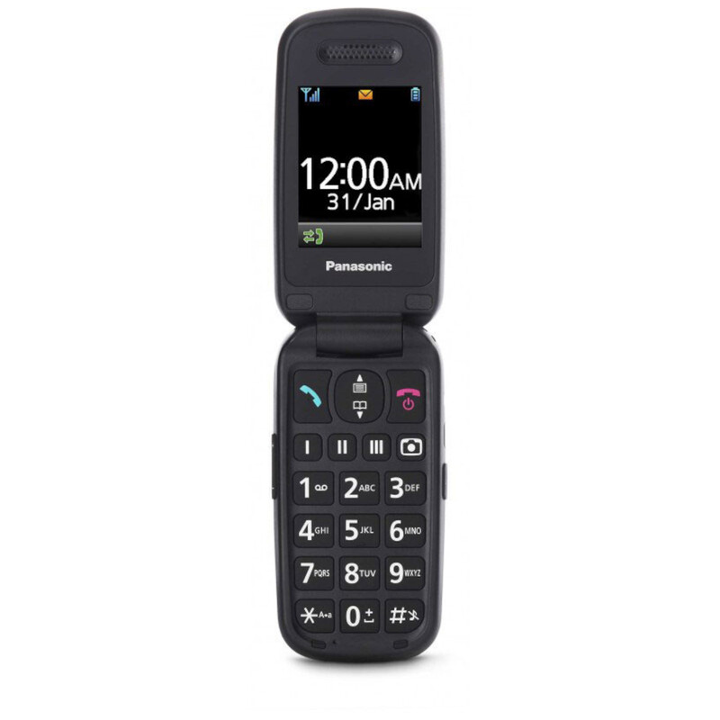 Мобiльний телефон Panasonic KX-TU446 Grey (KX-TU446EXB)