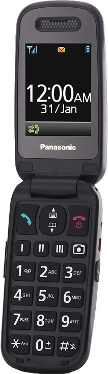 Мобiльний телефон Panasonic KX-TU446 Grey  (KX-TU446EXG)