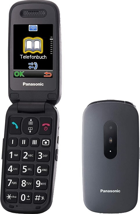 Мобiльний телефон Panasonic KX-TU446 Grey  (KX-TU446EXG)