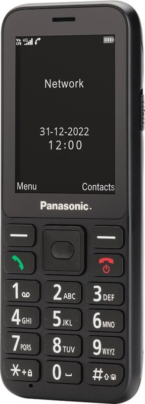 Мобiльний телефон Panasonic KX-TU250 Black (KX-TU250EXB)