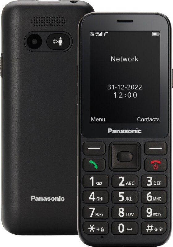 Мобiльний телефон Panasonic KX-TU250 Black (KX-TU250EXB)