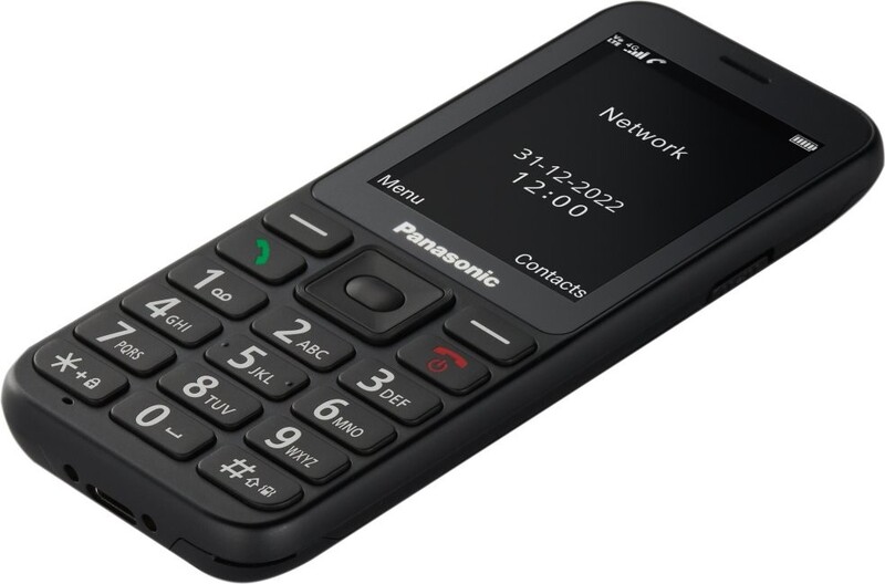 Мобiльний телефон Panasonic KX-TU250 Black (KX-TU250EXB)