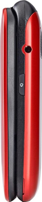 Мобiльний телефон Panasonic KX-TU550 Red (KX-TU550EXR)