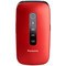 Фото - Мобiльний телефон Panasonic KX-TU550 Red (KX-TU550EXR) | click.ua