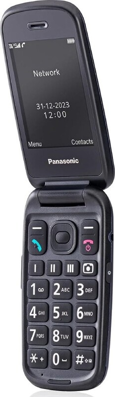 Мобiльний телефон Panasonic KX-TU550 Blue (KX-TU550EXC)