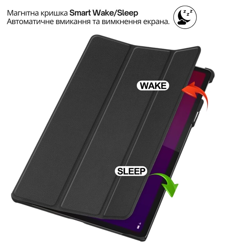 Чeхол-книжка BeCover Smart Case для Lenovo Yoga Tab 11 2025 (11.1") TB-710FU Black (715092)