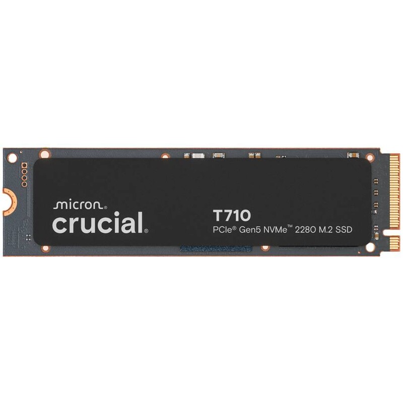 Накопичувач SSD 4TB Crucial T710 M.2 2280 NVMe PCIe 5.0 x4 3D NAND (CT4000T710SSD8)