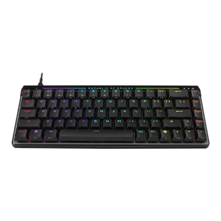 Клавиатура Asus ROG Falchion Ace 68key HFX Magnetic Switches Black (90MP03VE-BKMA00)