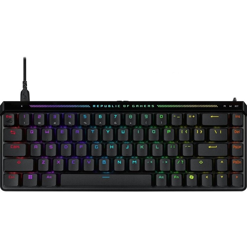 Клавиатура Asus ROG Falchion Ace 68key HFX Magnetic Switches Black (90MP03VE-BKMA00)
