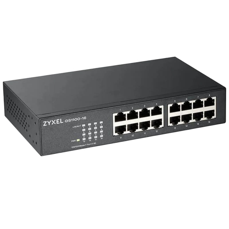 Комутатор ZYXEL GS1100-16 (GS1100-16-EU0103F)