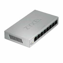 Комутатор ZYXEL GS1200-8 (GS1200-8-EU0101F) (8xGE, метал, настільний, безшумний, WebSmart)