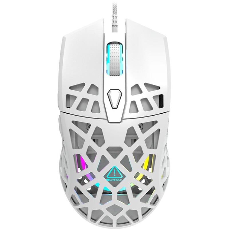 Мишка Canyon Puncher CND-SGM20W White USB