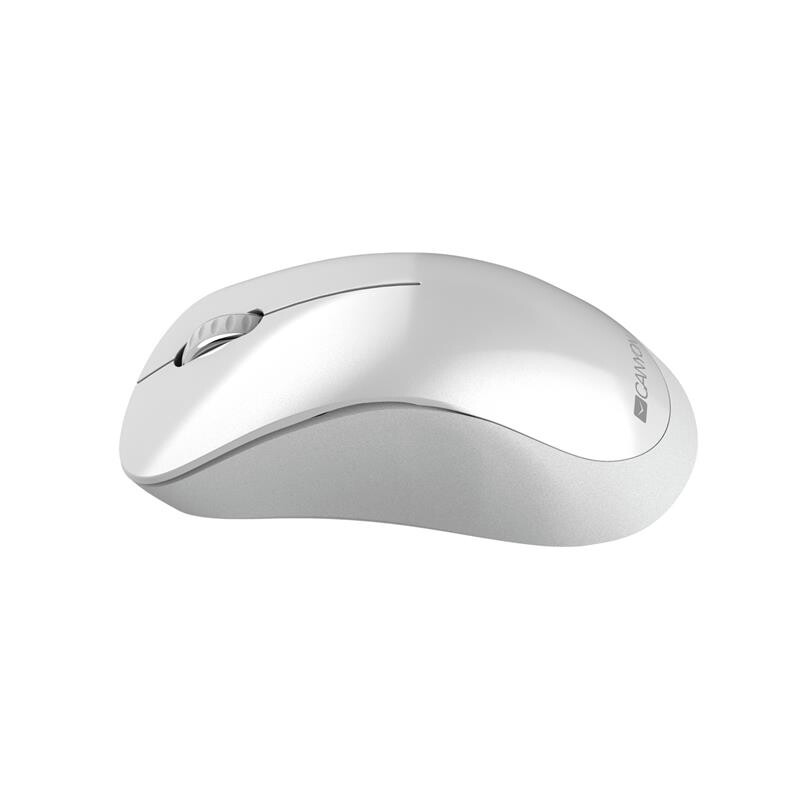 Мишка бездротова Canyon CNE-CMSW11PW Pearl White/Grey USB