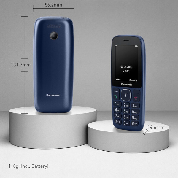 Мобiльний телефон Panasonic KX-TF400 Blue (KX-TF400EXC)
