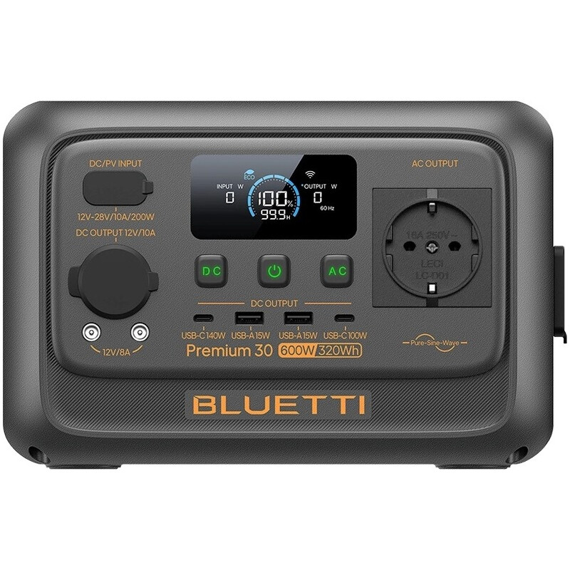 Зарядна станція Bluetti Premium 30 V2, 600W, 320Wh_OEM