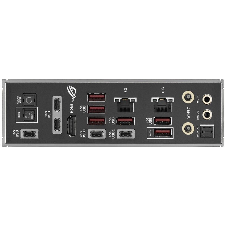 Материнська плата Asus ROG X870E Crosshair Dark Hero WiFi Socket AM5