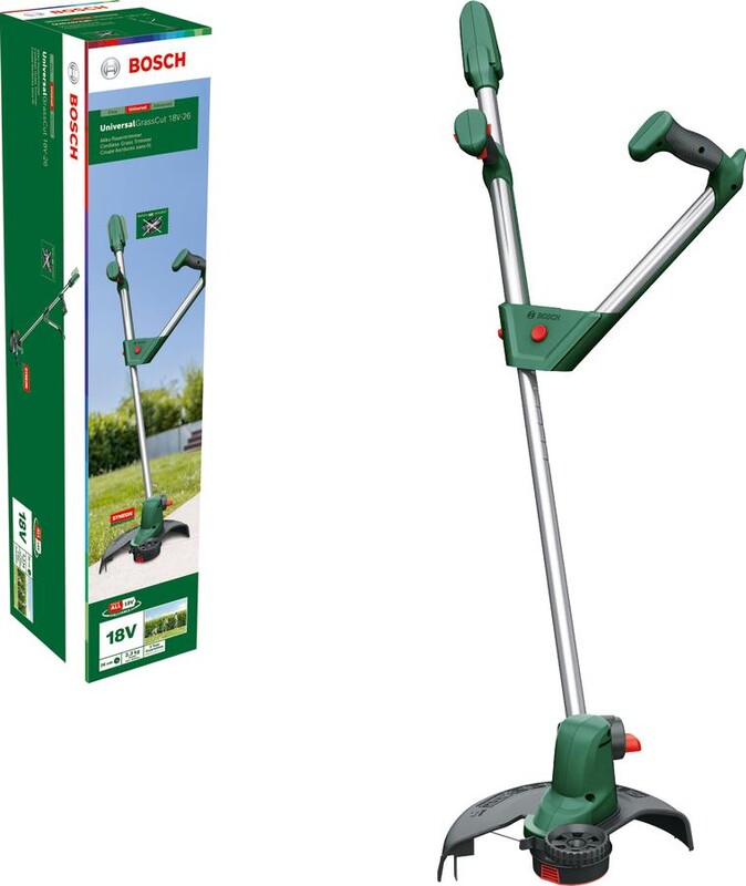 Тример Bosch UniversalGrassCut 18V-26 без АКБ та ЗП (0.600.8C1.D04)