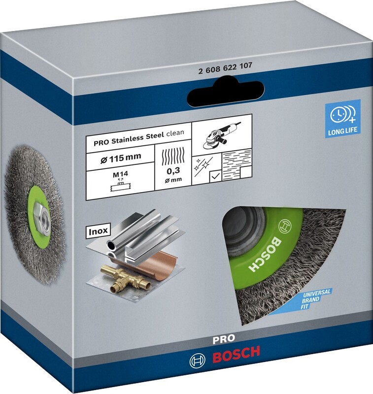 Щітка Bosch Professional 115мм, M14 (2.608.622.107)
