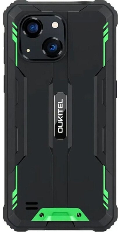 Смартфон Oukitel G2 4/64GB Black/Green (6931940757768)