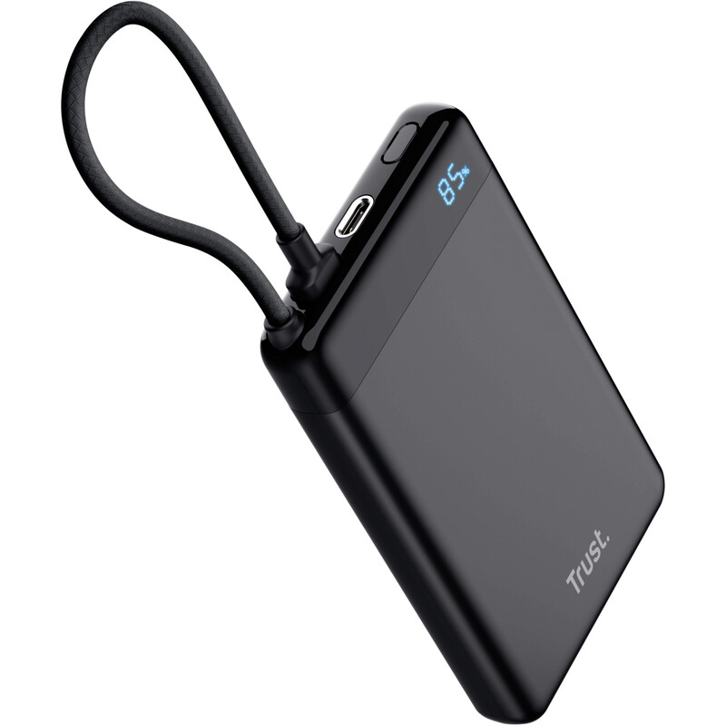 Универсальная мобильная батарея Trust Fiera 10000mAh 20W Black (25880)