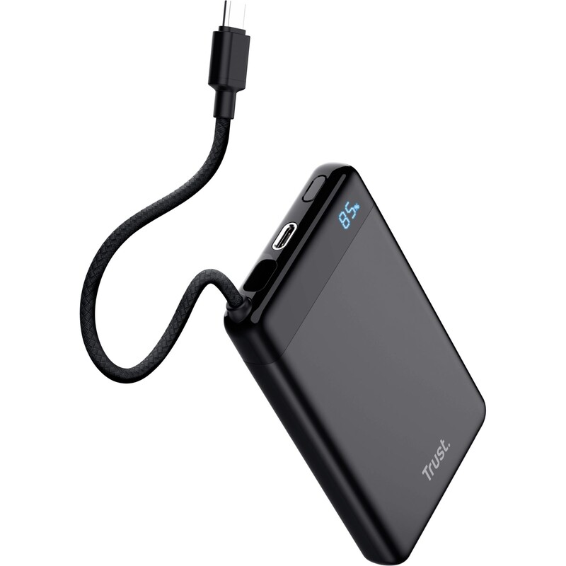 Универсальная мобильная батарея Trust Fiera 10000mAh 20W Black (25880)